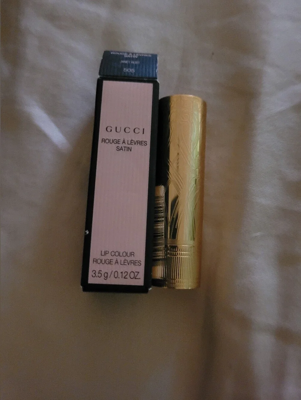 Gucci Satin Lip Colour - 505 Janet Rust (Rouge à Lèvres)